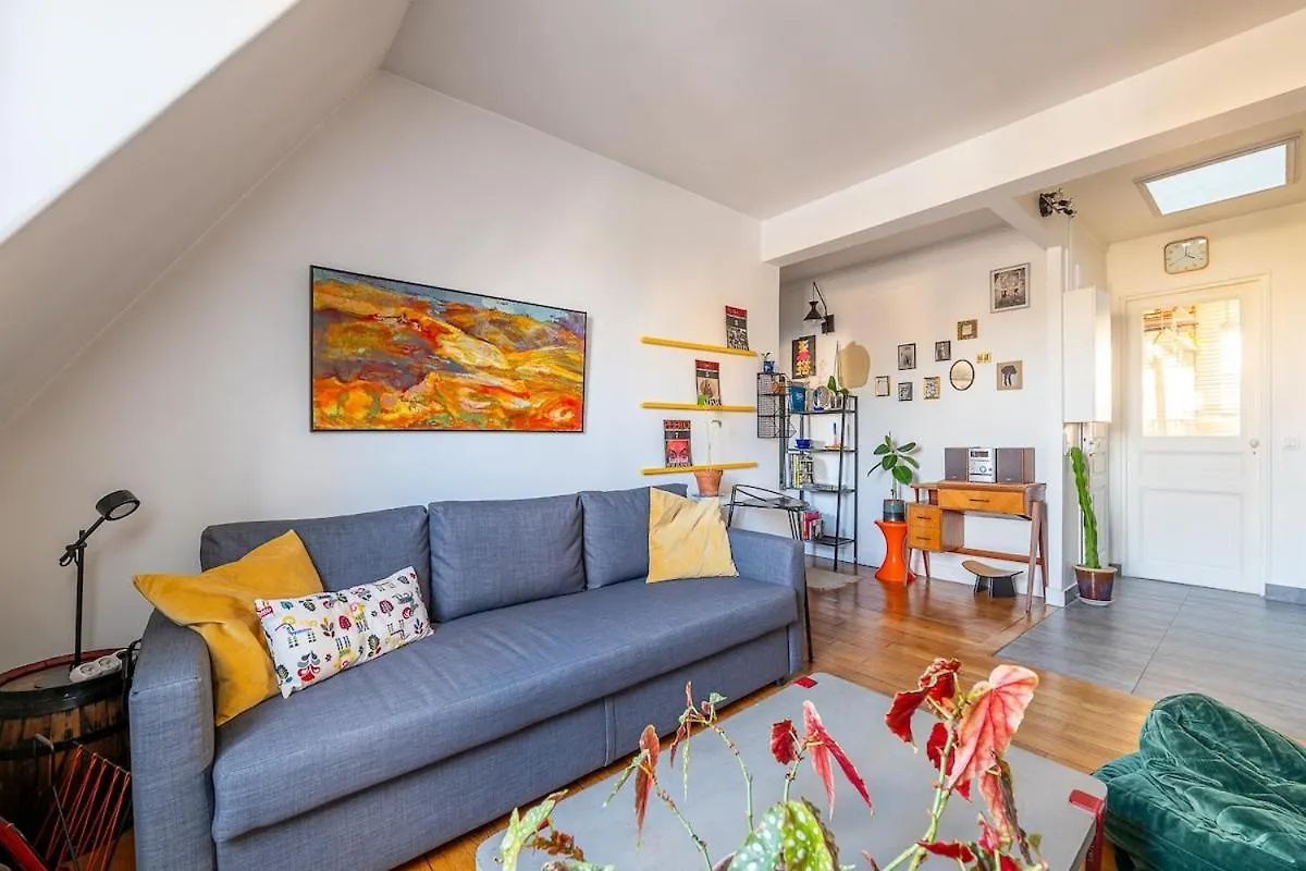 Cozy Escape In A Refined 2 Room - Paris 14E France
